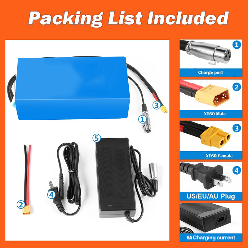 60V 30Ah Electric Scooter Battery - بطارية ليثيوم 48 فولت 52 فولت