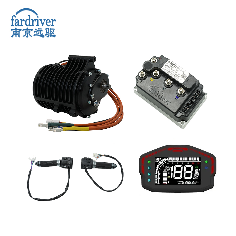 Mid Drive Motor Kit 72V 3000W - مجموعة تحويل المحرك QSMOTOR 138 3000W