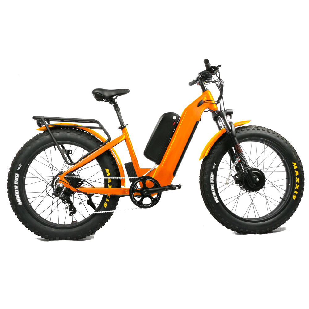 Dual Motor Electric Motorcycle Frame - دراجة جبلية كهربائية بمحرك مزدوج عالي