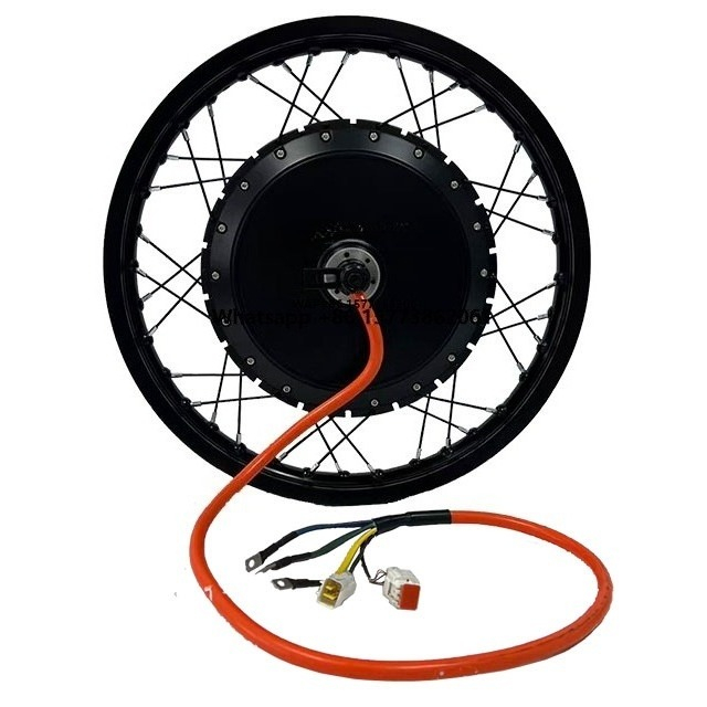 Electric Motorcycle Conversion Kit 72V - محرك كهربائي QS273 سريع بقوة 8