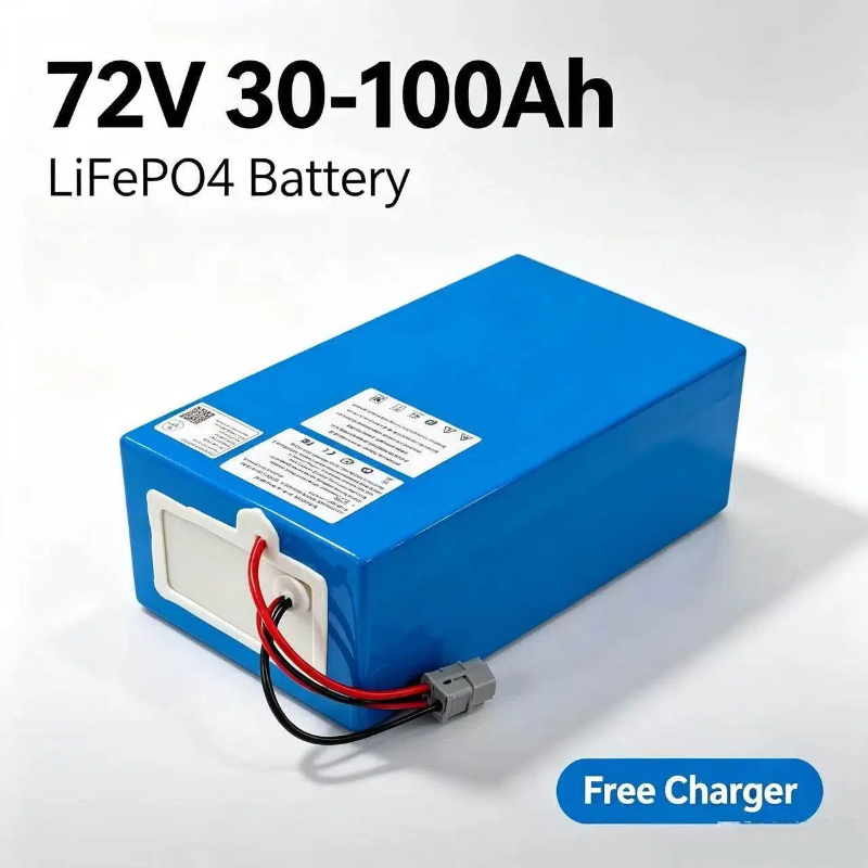 72V 60Ah Lifepo4 Battery Pack - بطارية XNY ليثيوم LiFePO4 72V 50Ah