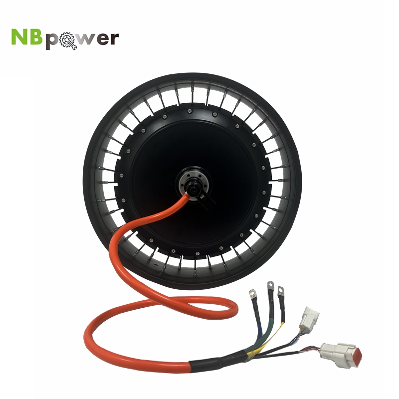 Qs273 Hub Motor 8000W 72V - NBpower/QS273 40H 20x4/24x4/26x4 تصنيف 72 فولت