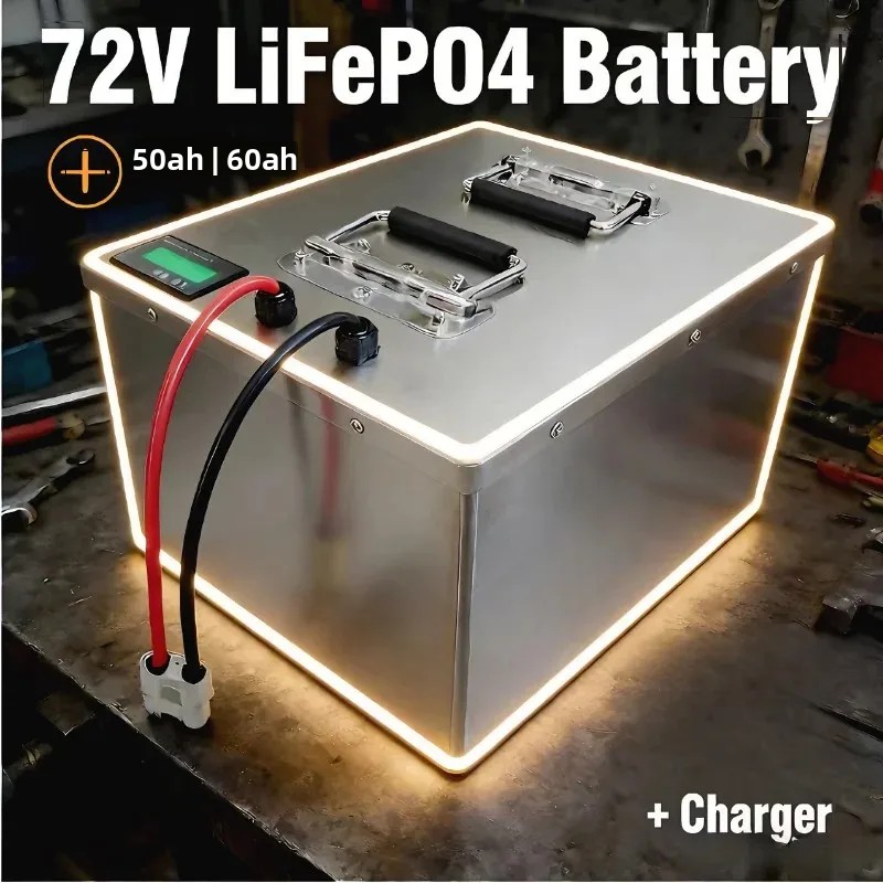 72V 60Ah Lifepo4 Battery Pack - 72 فولت 50 أمبير 50 أمبير
