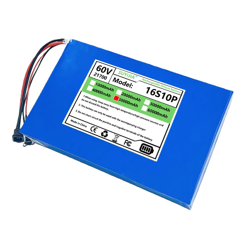 بطارية ليثيوم أيون جديدة 60 فو - مراجعة 60V 30Ah Electric Scooter Battery وسعره