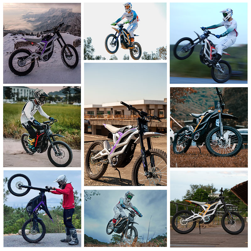 دراجة SXLL 79 كهربائية 72 فولت - مراجعة 72V 12000W Electric Dirt Bike وسعره