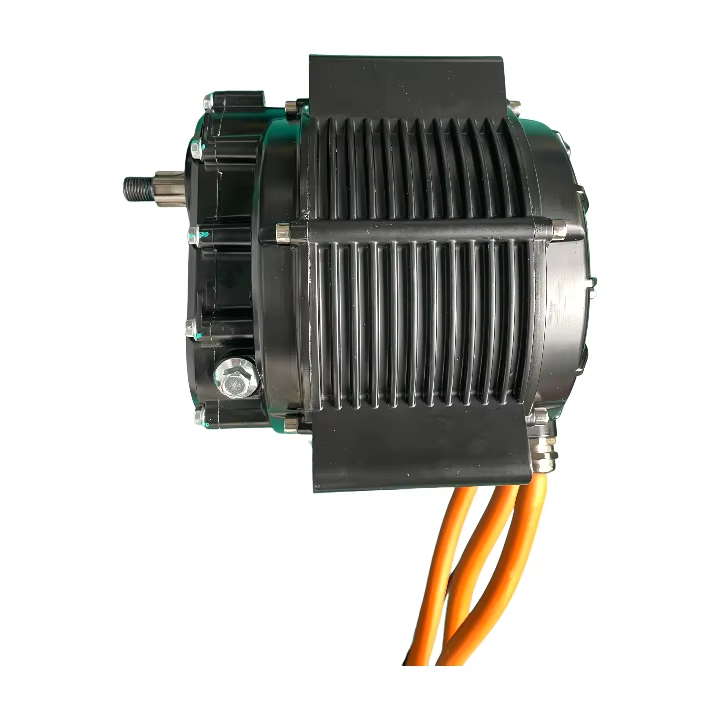 محرك QS بقوة 10000 واط مع علبة - مراجعة Electric Motorcycle Conversion Kit 72V وسعره