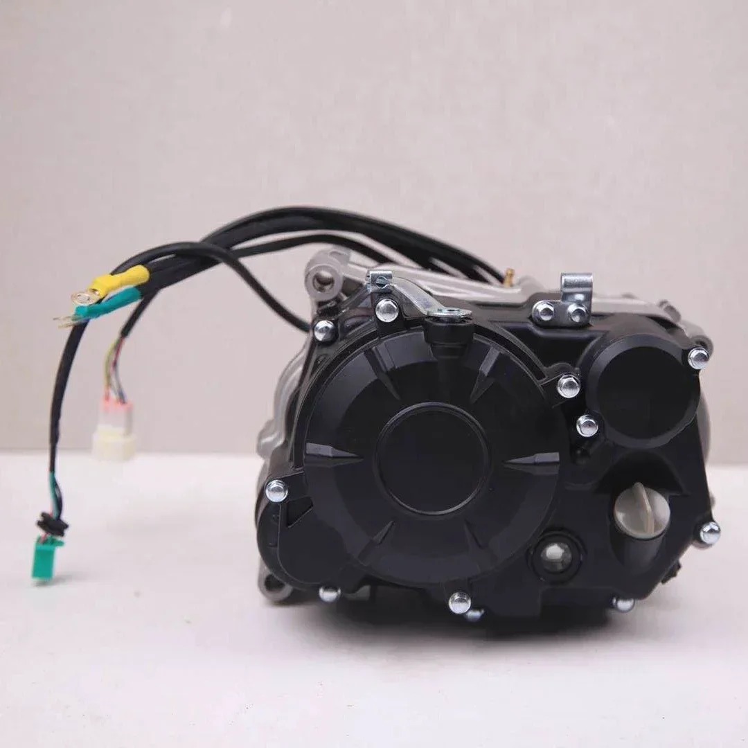 طقم تحويل الدراجات النارية الك - مراجعة Mid Drive Motor Kit 72V 3000W وسعره