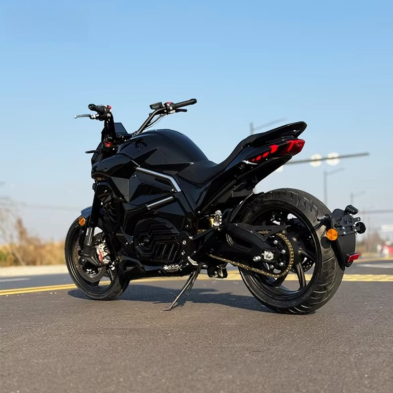 دراجة نارية كهربائية سباقية عا - مراجعة 72V 5000W Electric Motorcycle وسعره