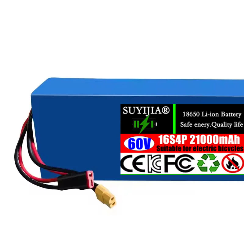 60 فولت 21 أمبير جديد 18650 16 - مراجعة 60V 30Ah Electric Scooter Battery وسعره