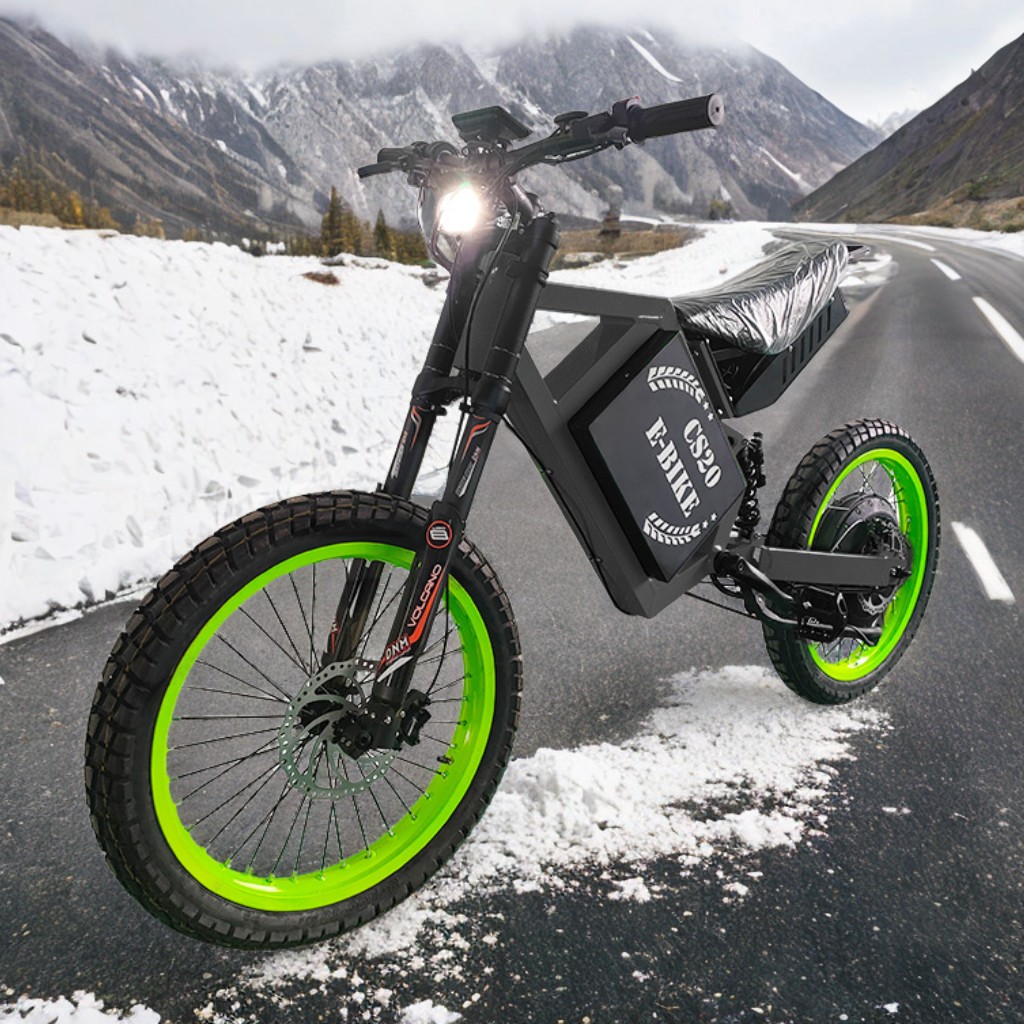 سكوتر كهربائي قوي للبالغين 120 - مراجعة 72V 12000W Electric Dirt Bike وسعره