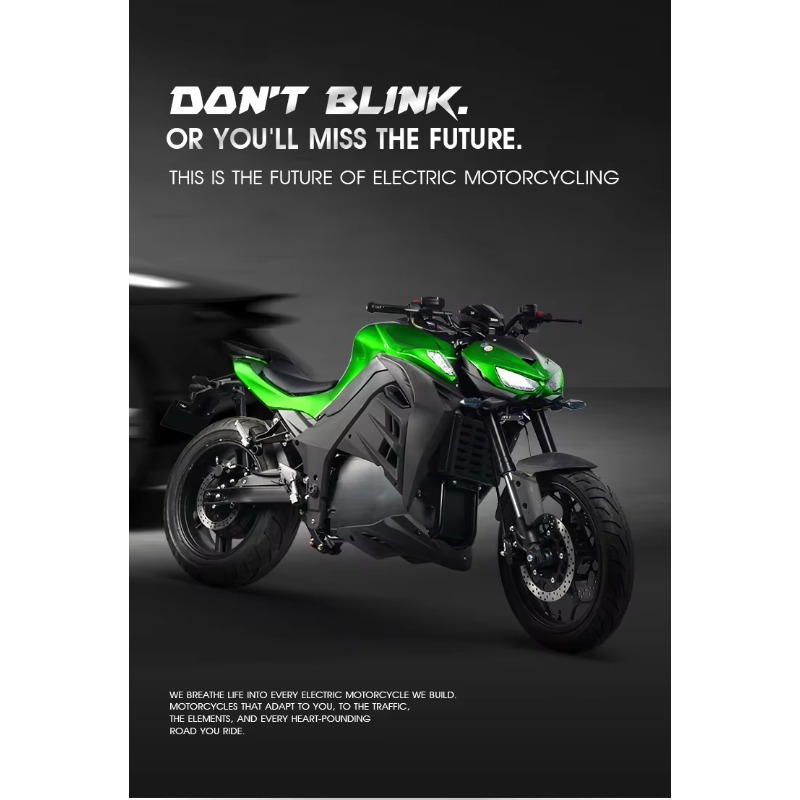 دراجة نارية كهربائية Lvyuan عا - مراجعة 72V 5000W Electric Motorcycle وسعره