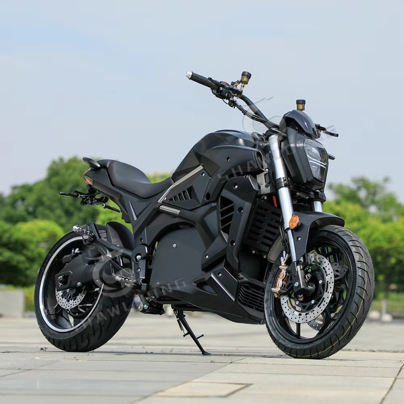 دراجة نارية كهربائية عالية الس - مراجعة 72V 5000W Electric Motorcycle وسعره