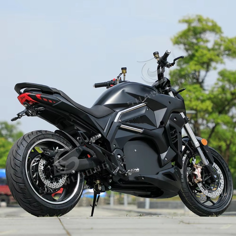 دراجة نارية كهربائية عالية الس - مراجعة 72V 5000W Electric Motorcycle وسعره