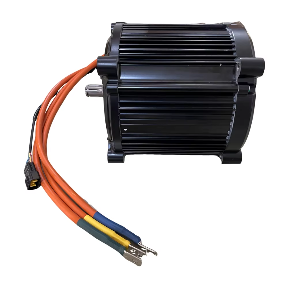 محرك QS Motor QS180 بقوة 8000  - مراجعة Electric Motorcycle Conversion Kit 72V وسعره