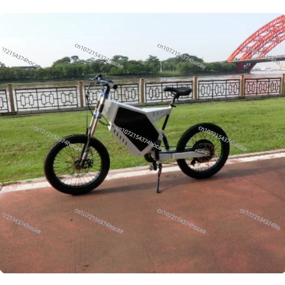 طقم تحويل الدراجة الكهربائية D - مراجعة 8000W Stealth Bomber Ebike وسعره