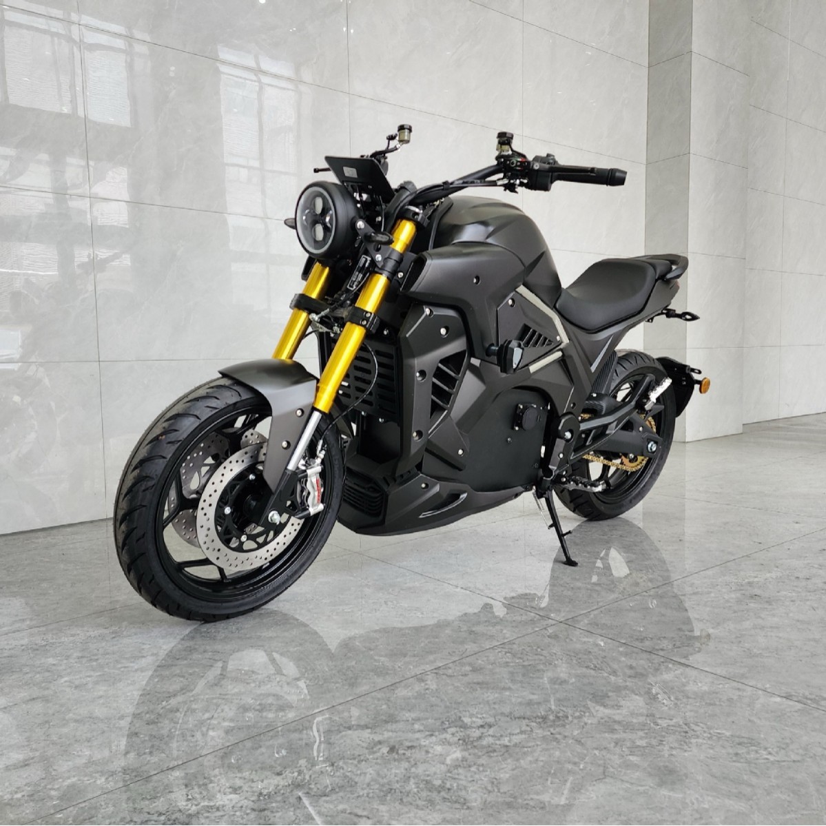 دراجة نارية كهربائية ZUIMI بقو - مراجعة 72V 5000W Electric Motorcycle وسعره