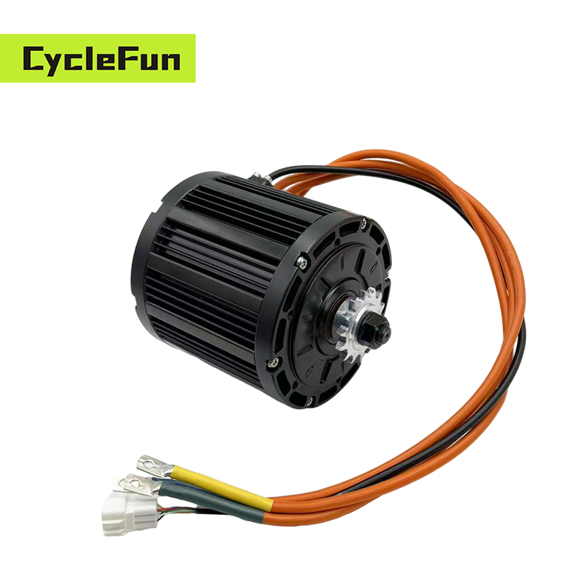 QS138 90H محرك متوسط التصنيف 4 - مراجعة Electric Motorcycle Conversion Kit 72V وسعره