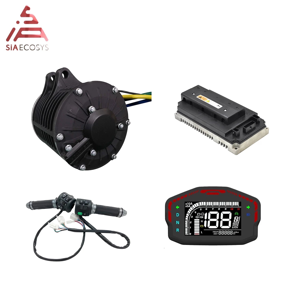 محرك QS138 بقوة 3000 واط V2 مع - مراجعة Mid Drive Motor Kit 72V 3000W وسعره