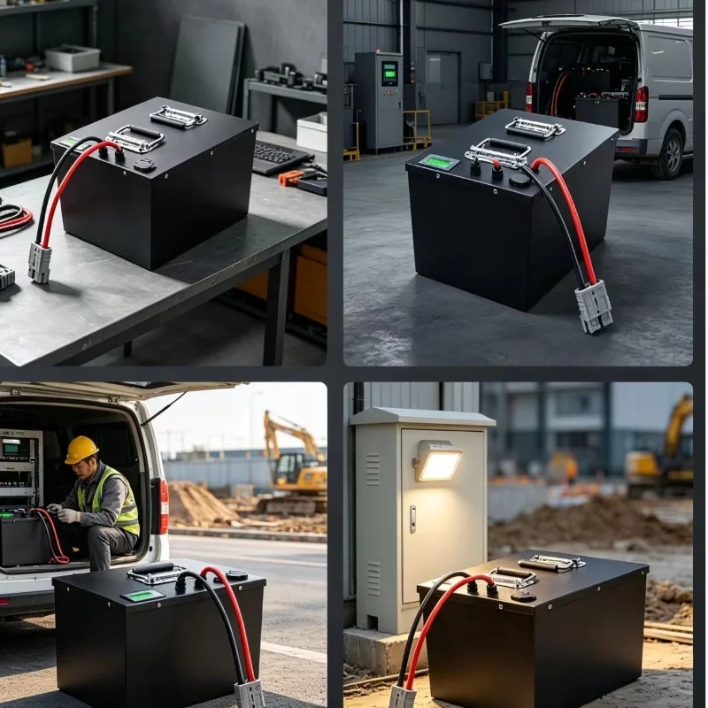 حزمة بطارية ليثيوم حديد فوسفات - مراجعة 72V 60Ah Lifepo4 Battery Pack وسعره