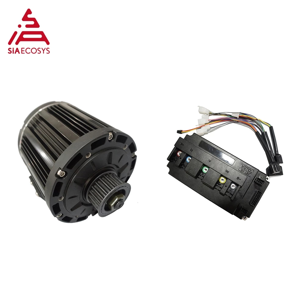 QS138 محرك متوسط المحرك QSMOTO - مراجعة Mid Drive Motor Kit 72V 3000W وسعره