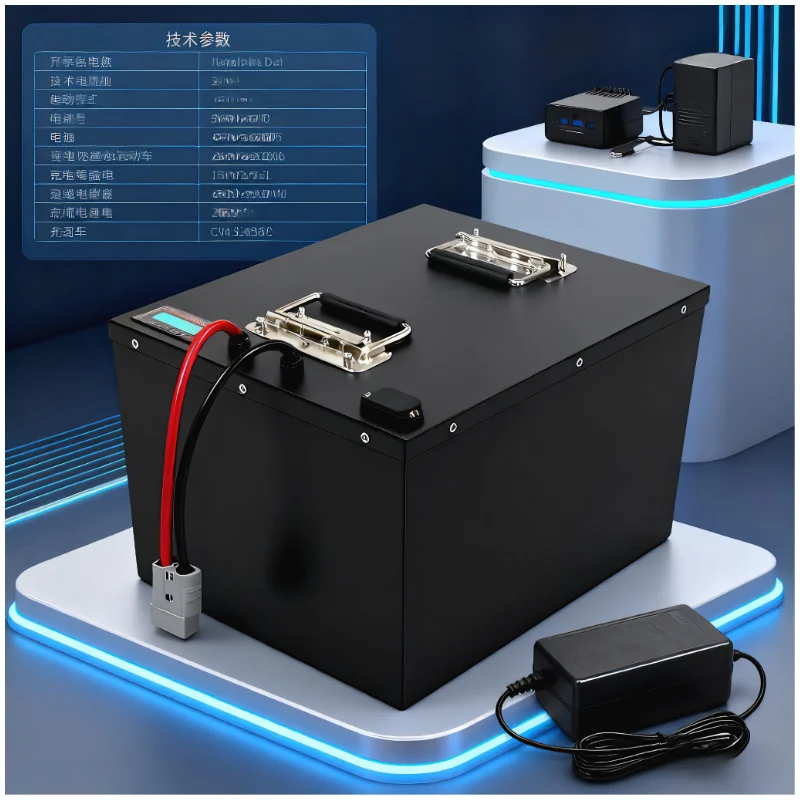حزمة بطارية LiFePO4 72 فولت 50 - مراجعة 72V 60Ah Lifepo4 Battery Pack وسعره