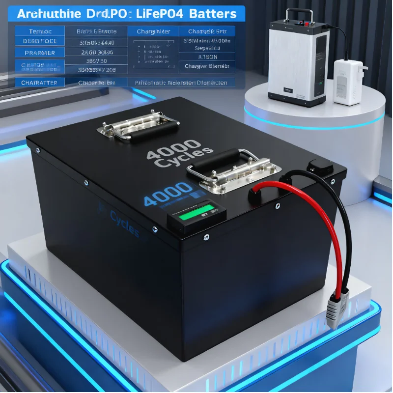 حزمة بطارية LiFePO4 72 فولت 50 - مراجعة 72V 60Ah Lifepo4 Battery Pack وسعره