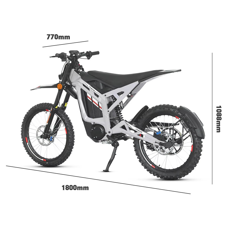 دراجة كهربائية *forMZ-24 بمحرك - مراجعة Dual Motor Electric Motorcycle Frame وسعره
