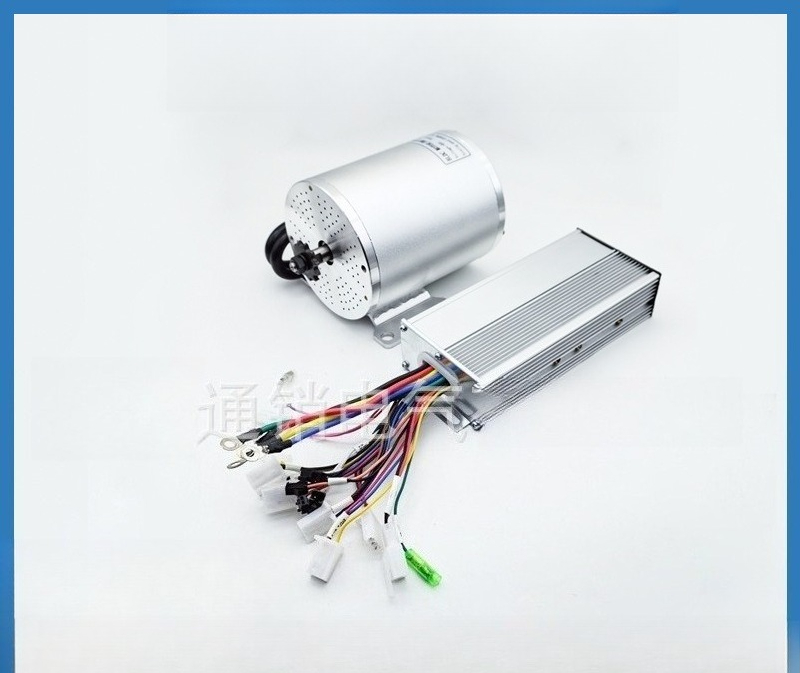 طقم محرك عديم الفرش عالي السرع - مراجعة Mid Drive Motor Kit 72V 3000W وسعره