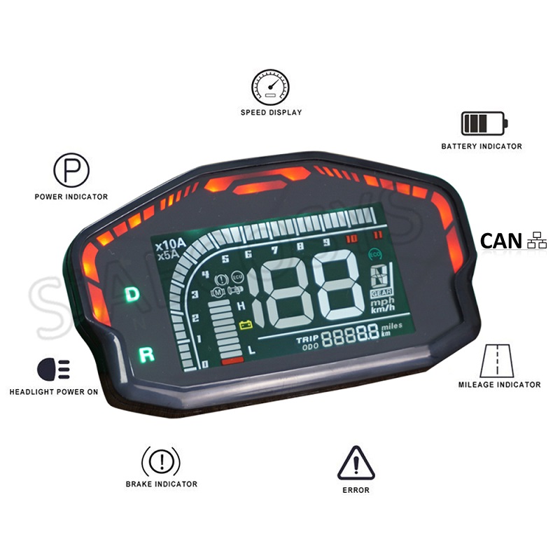 QS138 90H منتصف محرك عدة 4000  - مراجعة Electric Motorcycle Conversion Kit 72V وسعره