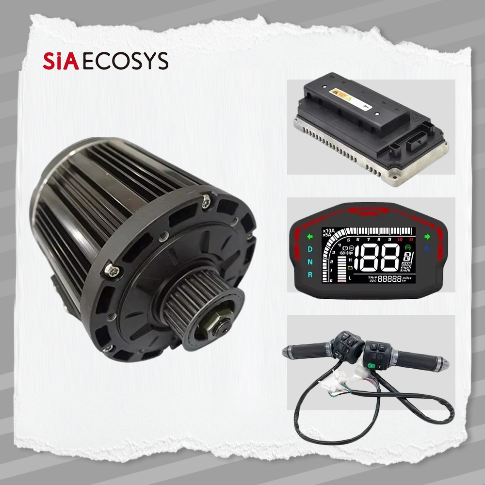 QS138 3000W V1 حزام تصميم منتص - مراجعة Mid Drive Motor Kit 72V 3000W وسعره