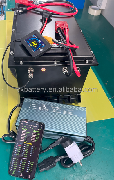 36 فولت 48 فولت 60 فولت 72 فول - مراجعة 72V 60Ah Lifepo4 Battery Pack وسعره