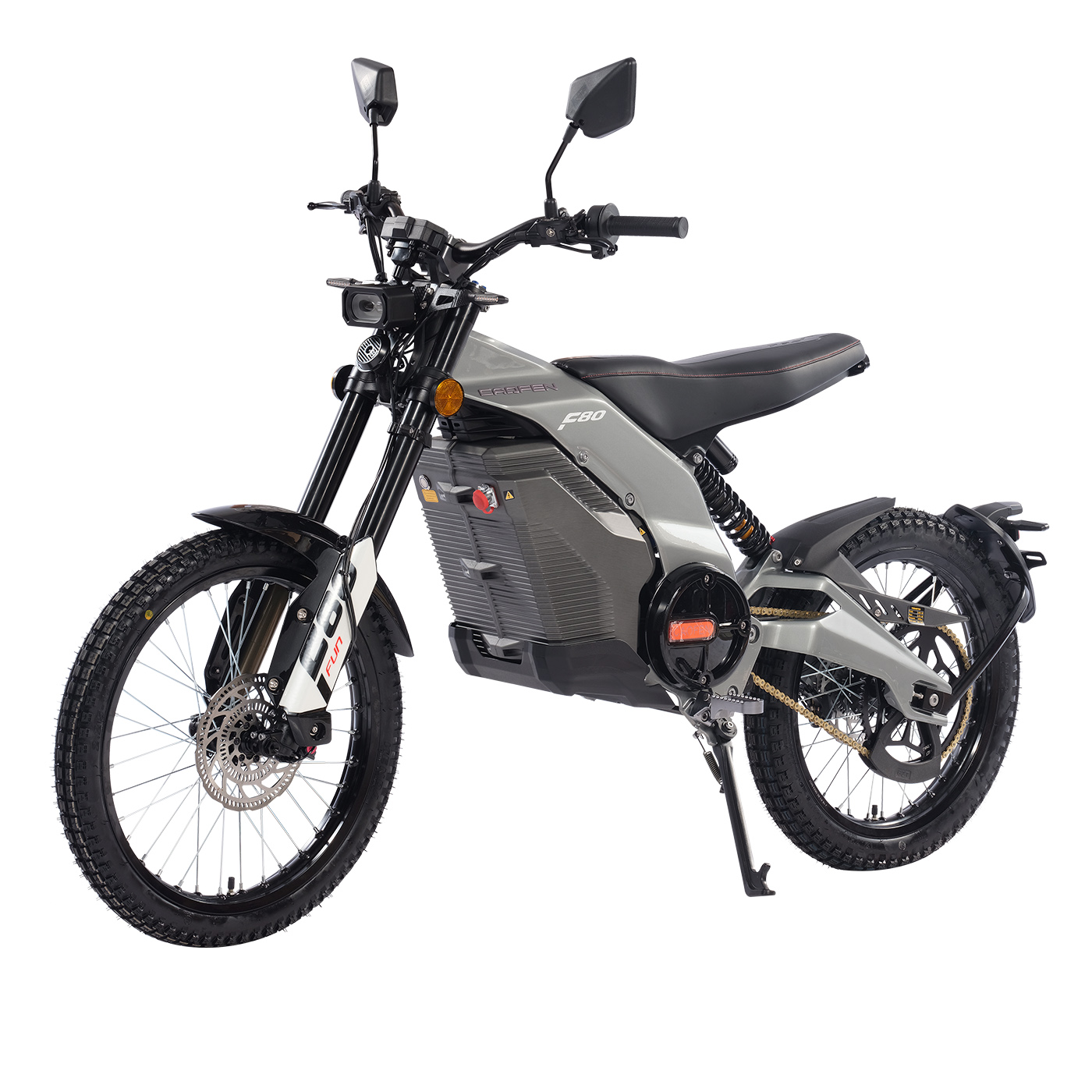 STLF مستوى المنافسة Caofen F8  - مراجعة 72V 12000W Electric Dirt Bike وسعره