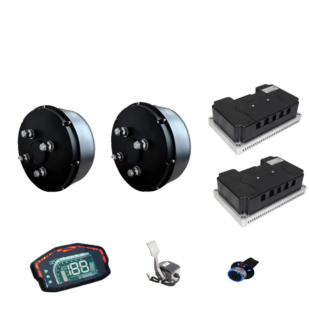 QSMOTOR 205 3000 واط V3 فرش ال - مراجعة Electric Motorcycle Conversion Kit 72V وسعره