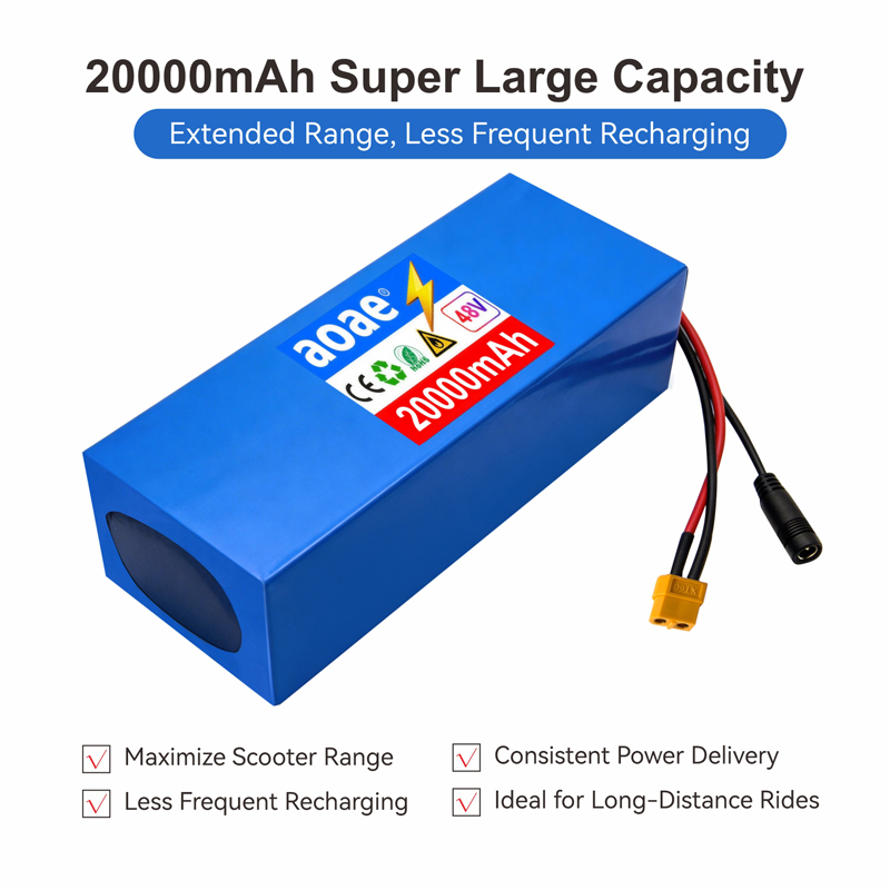 بطارية سكوتر كهربائي 48 فولت 1 - مراجعة 60V 30Ah Electric Scooter Battery وسعره