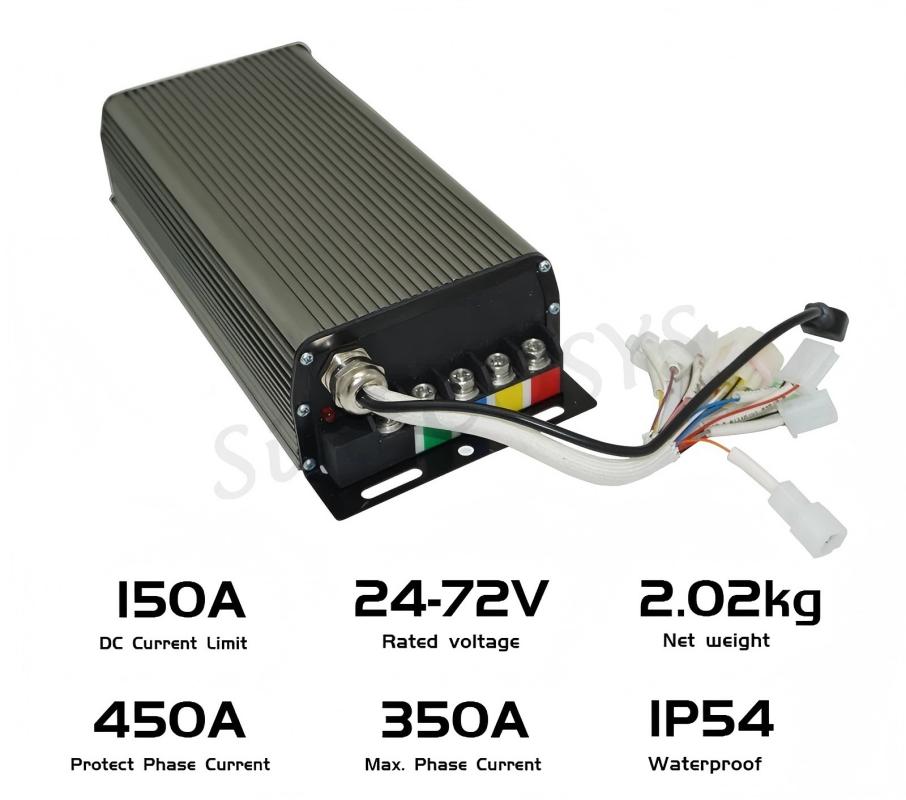 مجموعة وحدة تحكم المحرك القابل - مراجعة Sabvoton Svmc72150 Controller Kit وسعره