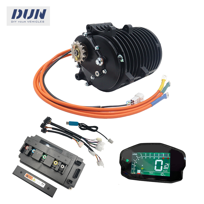 QS138 72v 70H 3000W V3 100kmh  - مراجعة Mid Drive Motor Kit 72V 3000W وسعره